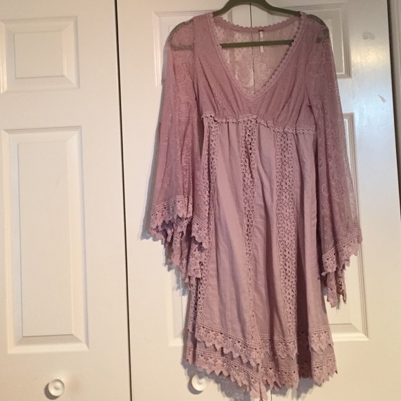 Free people long sleeve dress