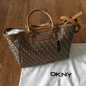 DKNY Chino Caramel Tote