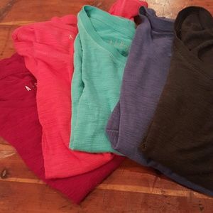 5 Aero light weight short sleeve tees