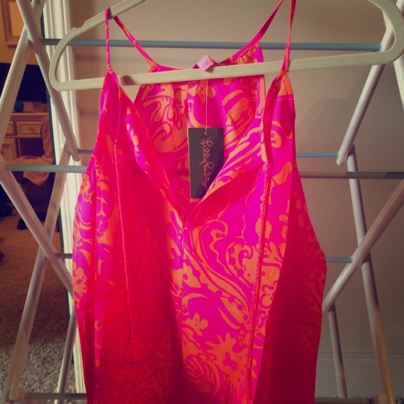 Lilly Pulitzer - Finn Top in Pop Pink