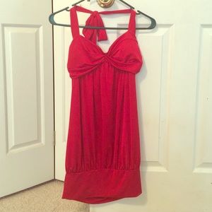 Fun flirty party dress only worn one time.