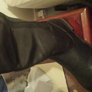 Torrid black motorcycle boots
