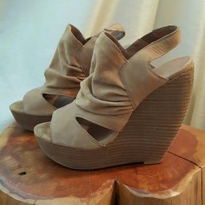Joe's Jeans platform wedge