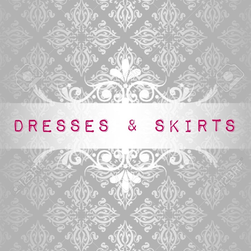 Look below for dresses & skirts