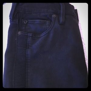 True Religion Women's Active Moto Panel Pant