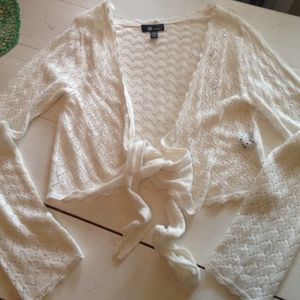Super cute short soft sweater cover