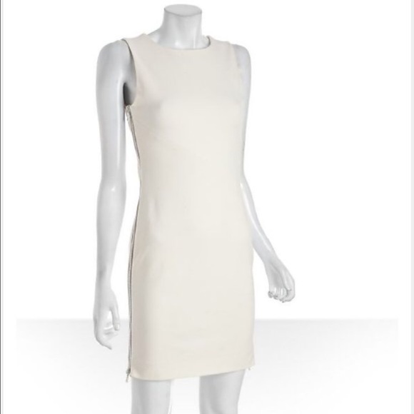 Diane Von Furstenberg ivory Leigh Dress
