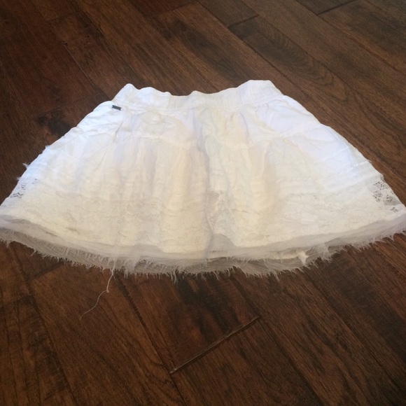 White skirt