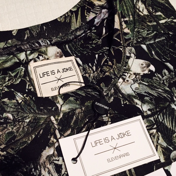 💥SALE💥 ElevenParis LIFE IS A JOKE "Flawless" Top - Picture 7 of 7