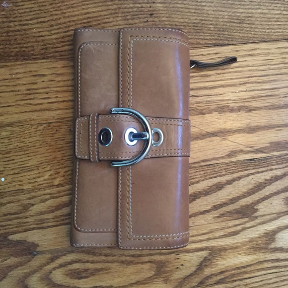Coach wallet soho leather