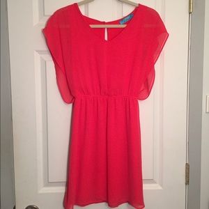 Francesa coral dress