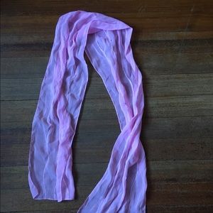 Small sheer pink scarf/sash