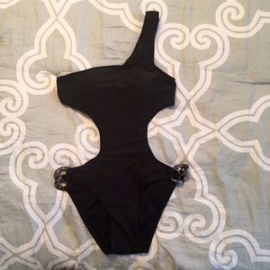 Black Monokini Swimsuit