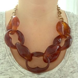 Ann Taylor Loft Tortoise Shell Necklace