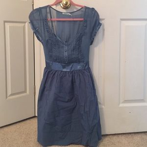 Vintage style periwinkle Urban Outfitters dress