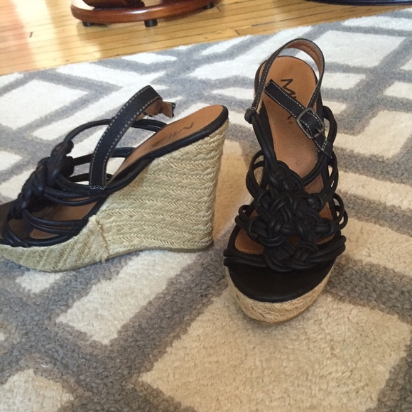 Great Black MIA wedges lightly worn