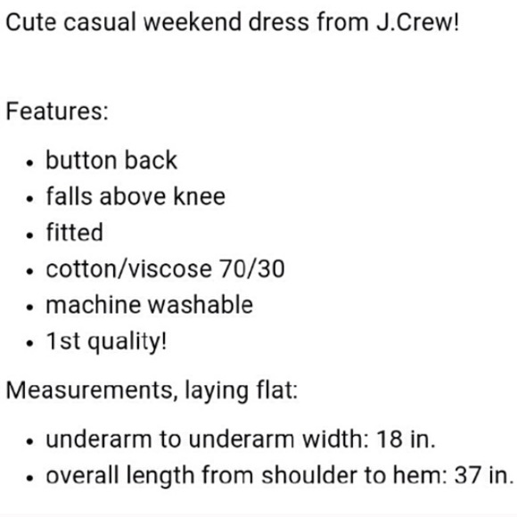 SOLD: Jcrew striped dress - Picture 4 of 4