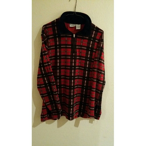 Vintage plaid sweater - Picture 2 of 3