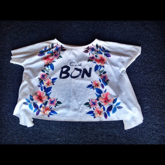 Suite Blanco white crop top