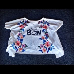 Suite Blanco white crop top