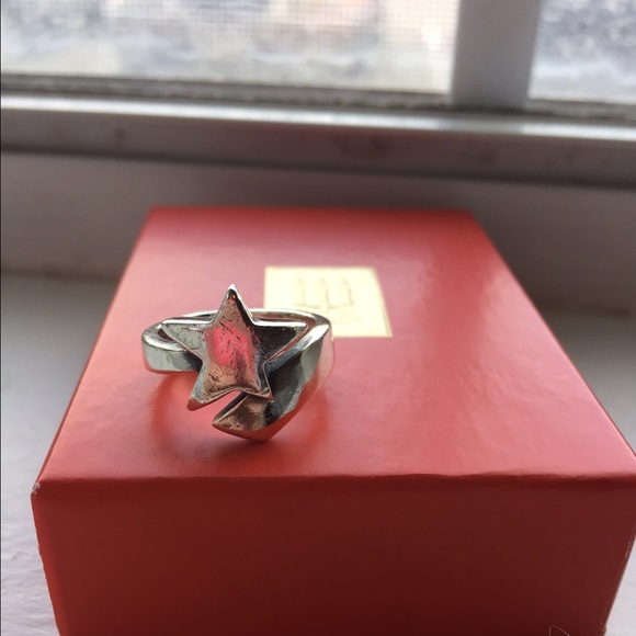 RETIRED James Avery Shooting Star Silver Ring