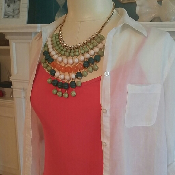 White loft button up blouse - Picture 2 of 3