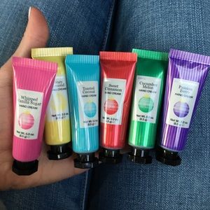 New complimentary lotions with all purchases*