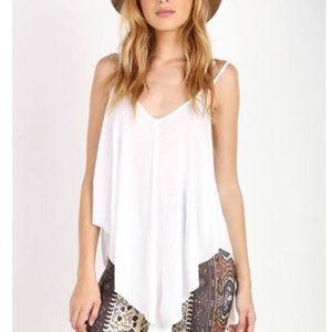 Free people flowy triangle cami