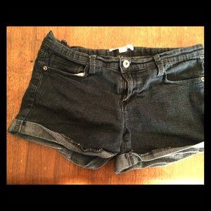 Dark Wash f21 denim shorts