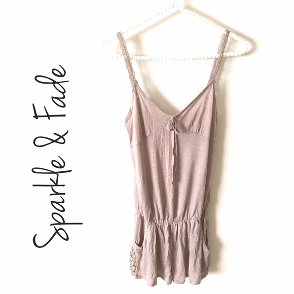 NWT Sparkle & Fade {Urban Outfitters} Cocoa Romper