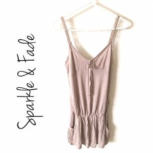 NWT Sparkle & Fade {Urban Outfitters} Cocoa Romper