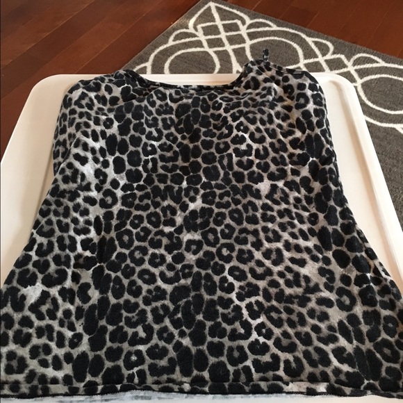 Express cheetah print bra top tank top