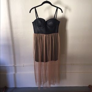 AMAZING corset tulle dress!