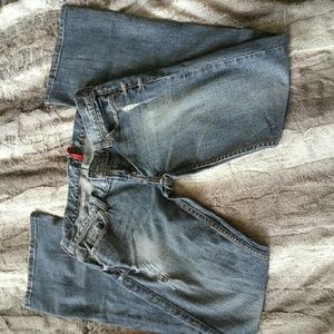 GUESS 28 foxy flare jeans