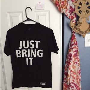 The rock wrestling t-shirt