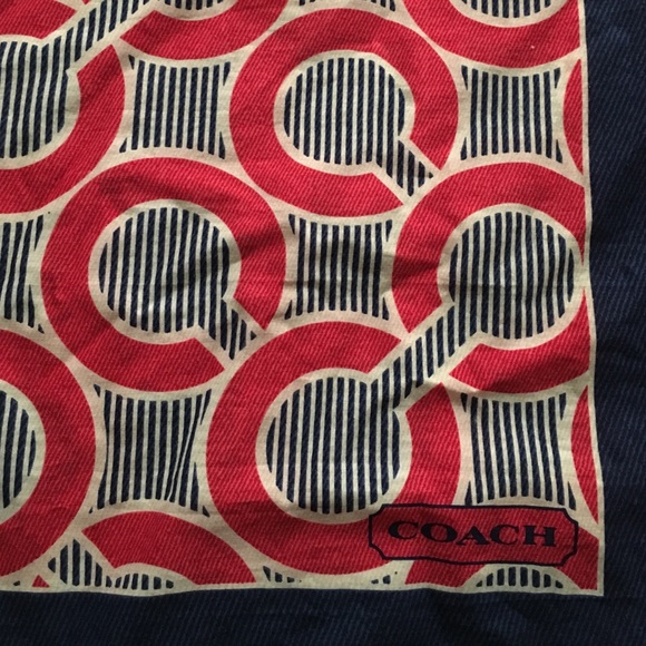 Coach square scarf