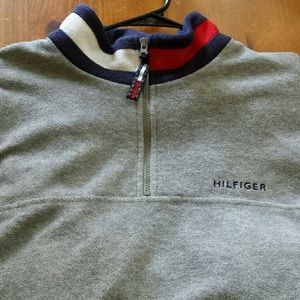 Men's Tommy Hilfiger 3/4 Zip Pull over Hoodie.