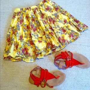 Mossimo floral skirt