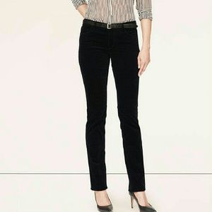 Loft Modern straight soft cord jean
