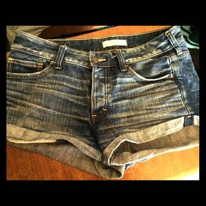 High-Waisted  Abercrombie and Fitch Shorts