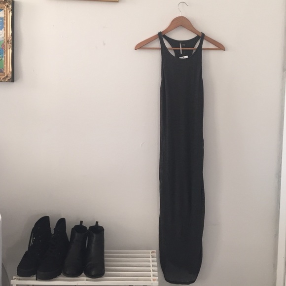 Sparkle and fade racerback tank dress
