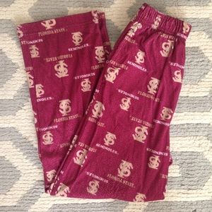 Fleece Florida State(FSU) PJ bottoms