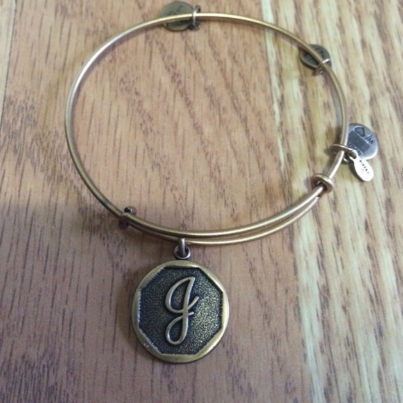 Alex and Ani J bracelet- like new!