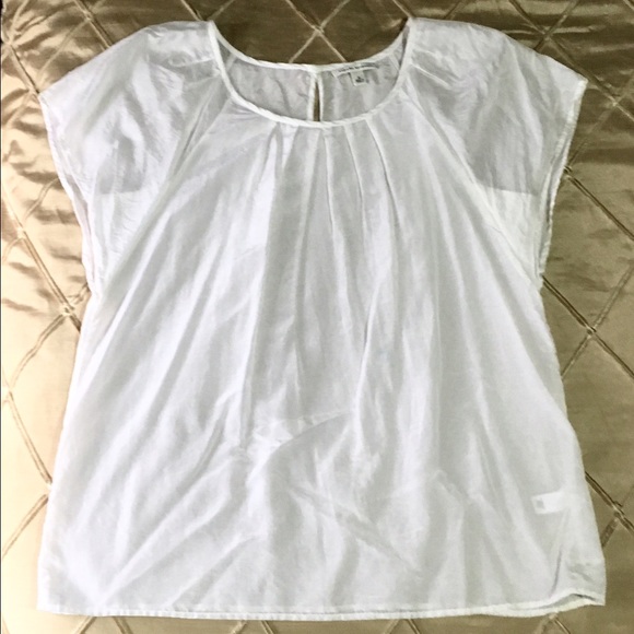 Banana Republic cotton/silk top 12