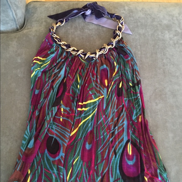 T-bags Multi-color Halter Top
