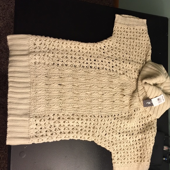 Miss Me cream sweater