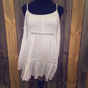 Haute Society White Boho Tunic
