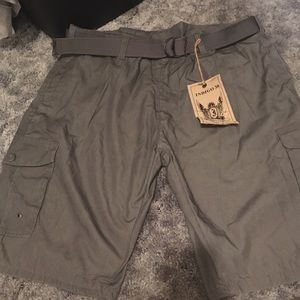 BRAND NEW! Indigo 30 Grey cargo shorts