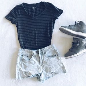 BP • Distressed Jean Shorts