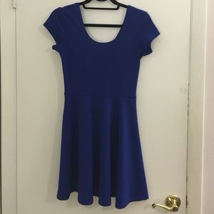 Blue Skater Dress